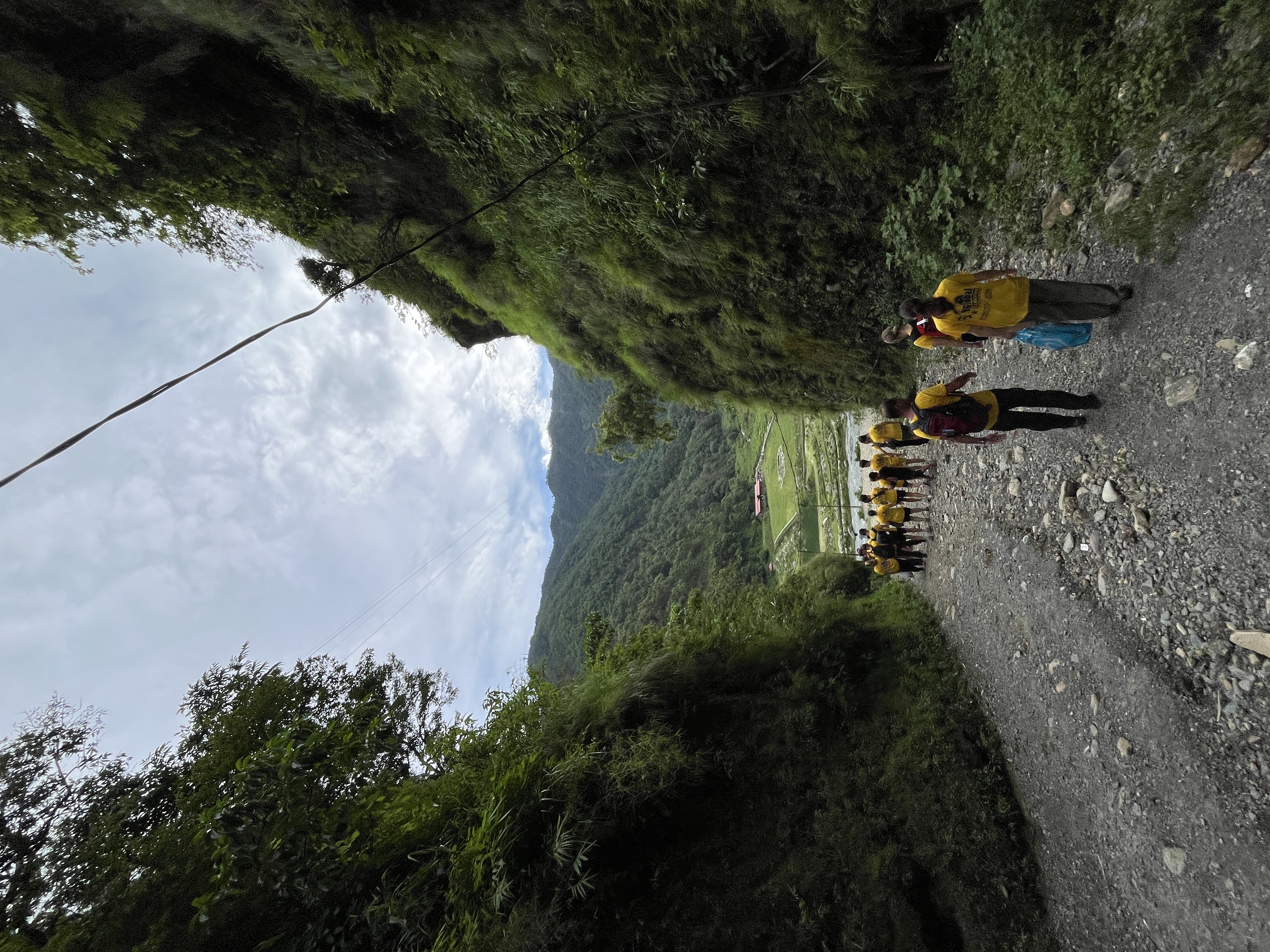 het padje naar de rivier